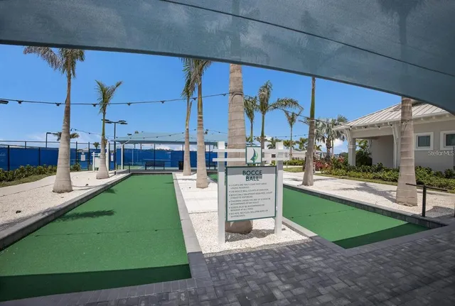 a view of a lake from a terrace
