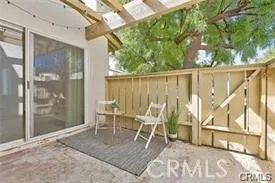 a view of outdoor space with seating area