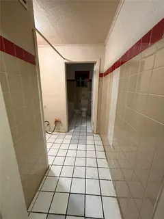 a utility room with a washer and dryer