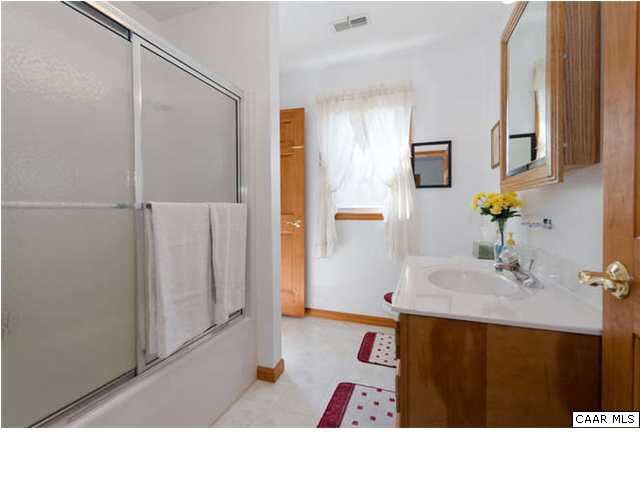 233 Miller Road Troy, VA 22974 - Photo 8 of 17 a bathroom with a sink double vanity and a mirror