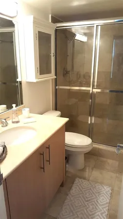 a view of a bathroom