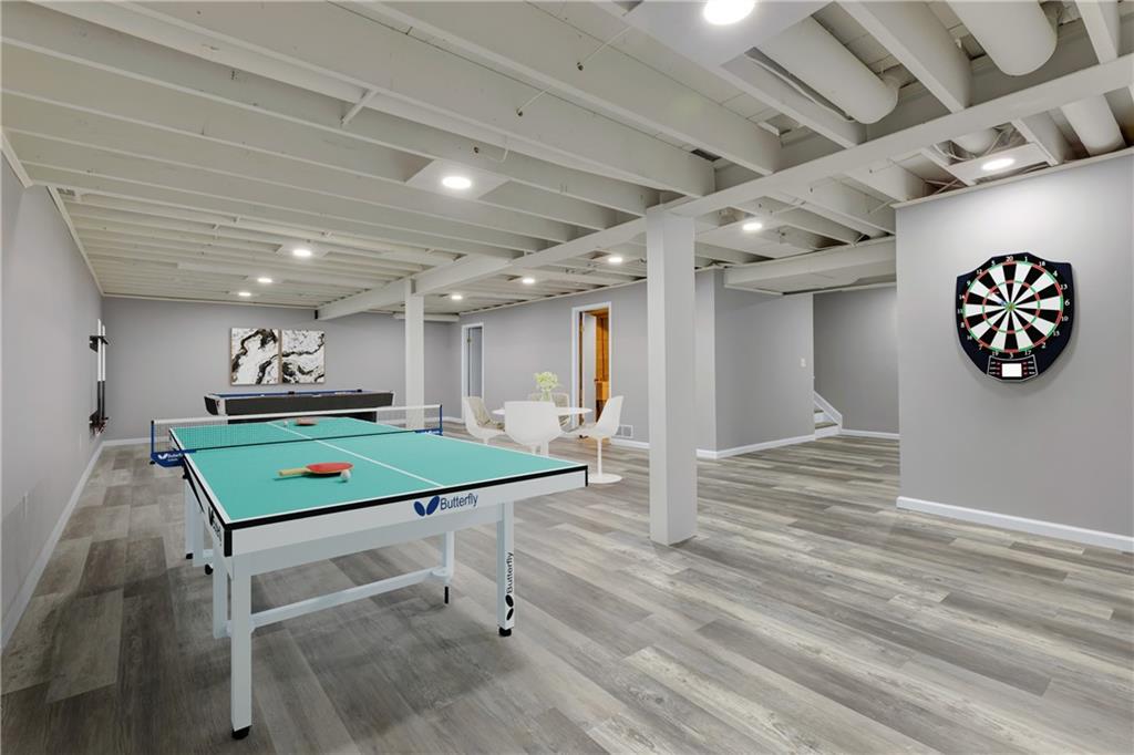 1301 Bechtel Street Monaca, PA 15061 - Photo 29 of 36 a room with pool table and window