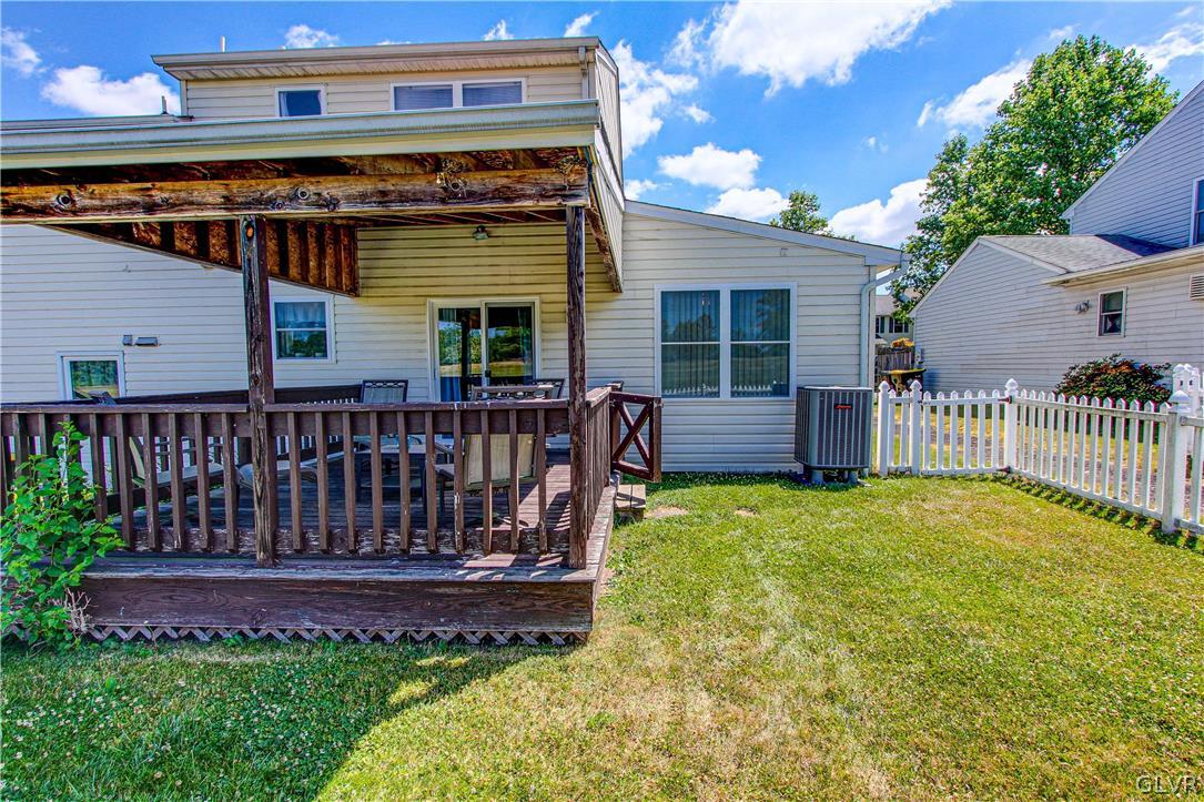 2023 Clover Mill Road Quakertown, PA 18951 - Photo 42 of 48 a view of a deck with a fence