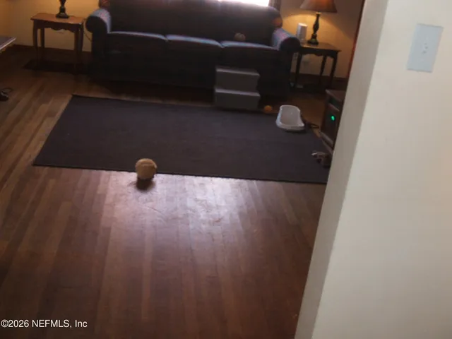 a view of a pathway gate