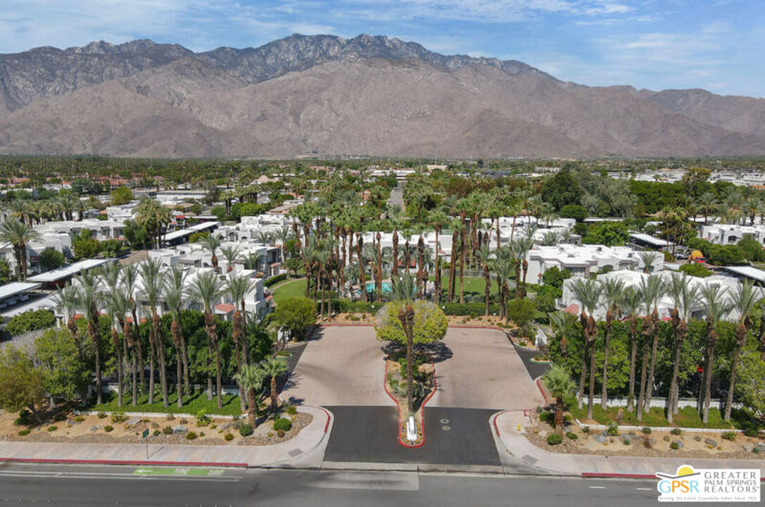 401 El Cielo Road, Unit 147 Palm Springs, CA 92262 - Photo 43 of 44 a view of a city with mountain view