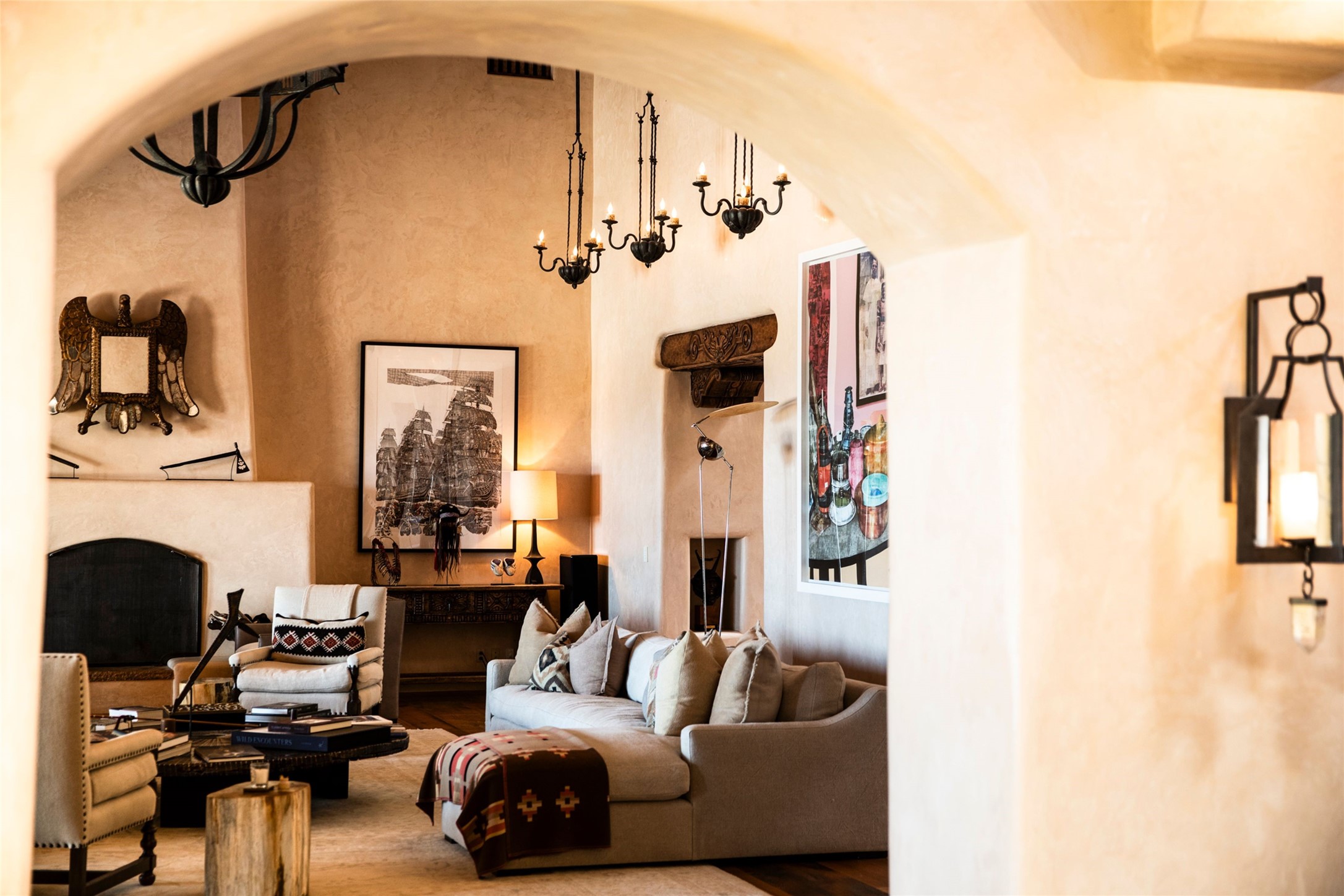 37 Rancho Alegre Road Santa Fe, NM 87508 - Photo 12 of 69 The Pueblo Room