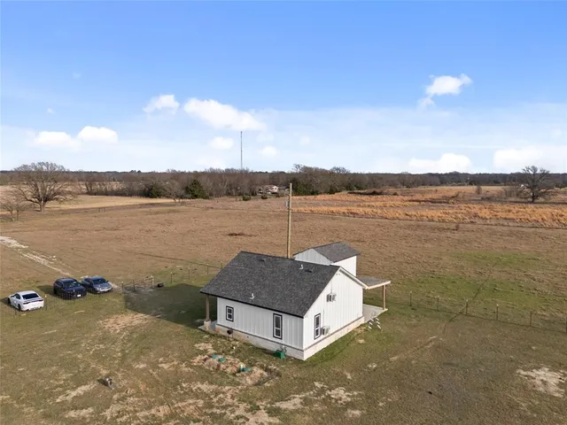a bedroom with a bed and furniture