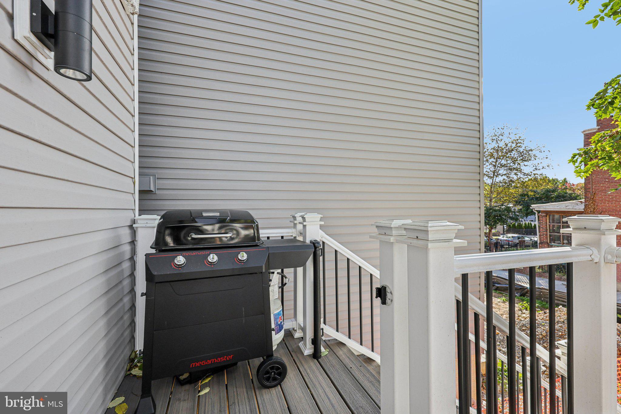 2604 4th Street Northeast Washington, DC 20002 - Photo 34 of 41 a view of a balcony with chairs