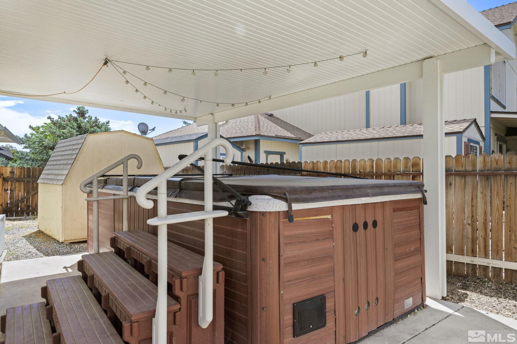 403 Aspen Drive Dayton, NV 89403 - Photo 32 of 36 a view of a balcony with furniture
