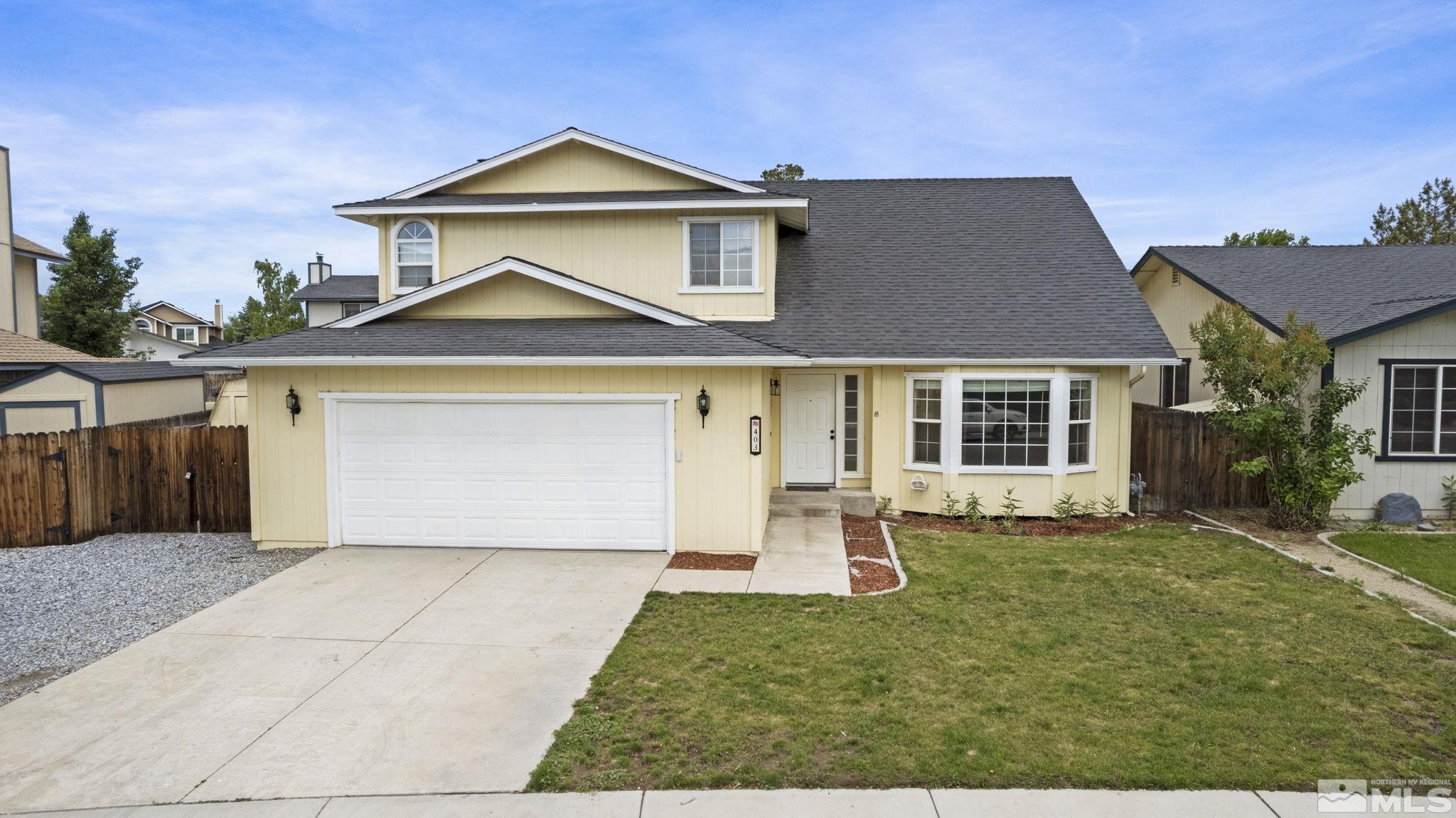 403 Aspen Drive Dayton, NV 89403 - Photo 36 of 36 front view of a house with a yard