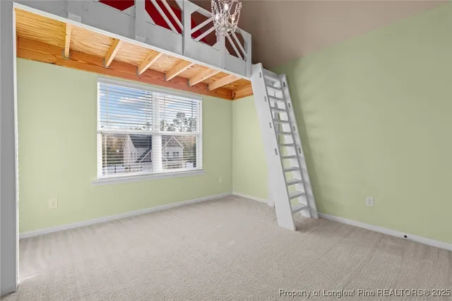 a view of a room with a utility room