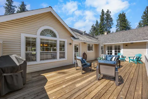 a view of balcony and deck