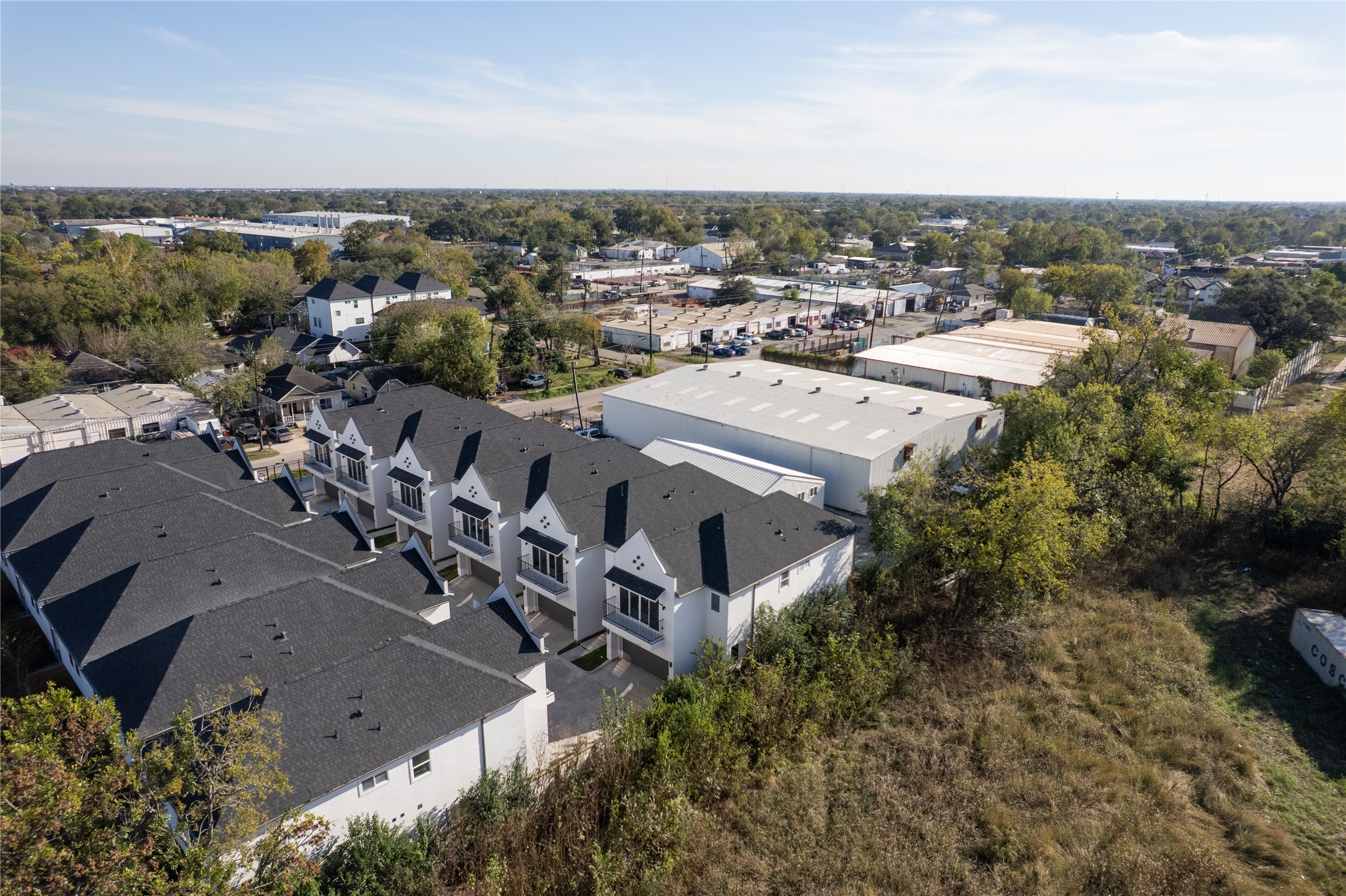 5906 St Augustine Street, Unit C Houston, TX 77021 - Photo 37 of 47 This gated community allowsfor added security. Each homehas a private backyard space and a balcony.