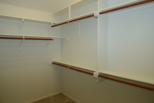 138 Chestnut Court Georgetown, TX 78633 - Photo 15 of 25 Ample shelving and hanging space in this well-organized walk-in closet.