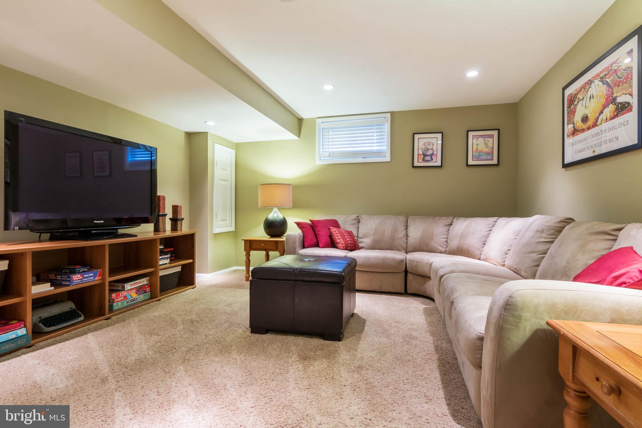 111 Ardoon Road Lutherville-Timonium, MD 21093 - Photo 36 of 44 Wonderful 2nd Lower Level Den/TV Room