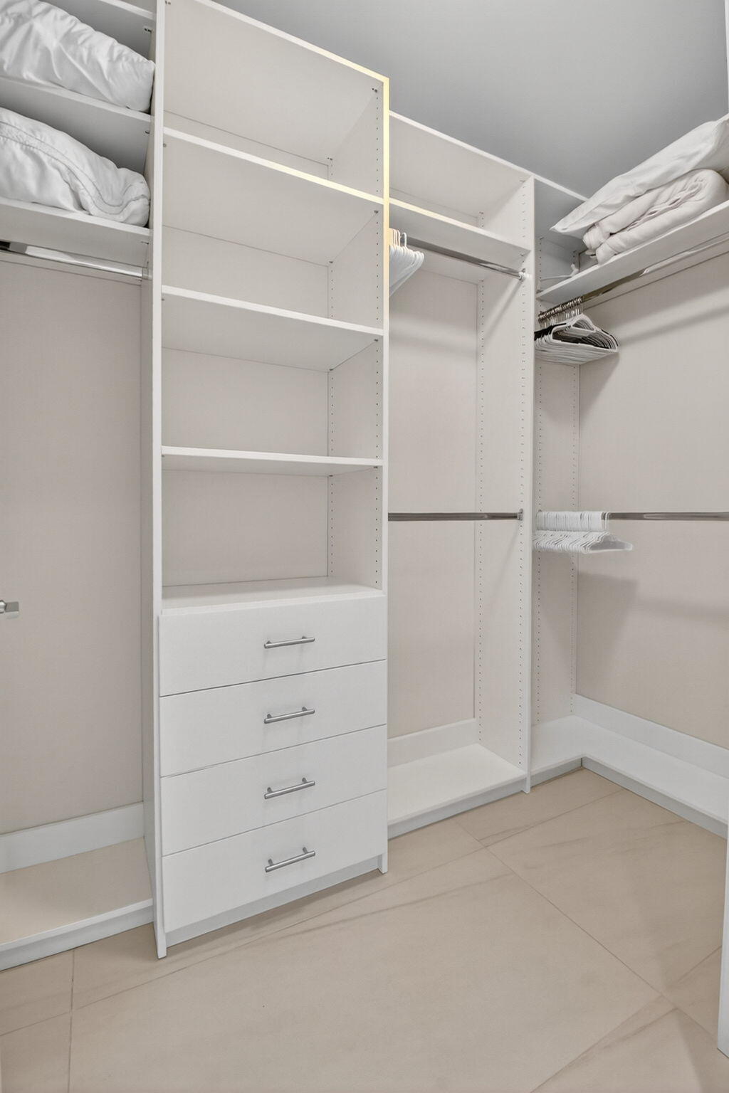 3100 North Ocean Drive, Unit 1210H Singer Island, FL 33404 - Photo 31 of 93 a view of an empty walk in closet