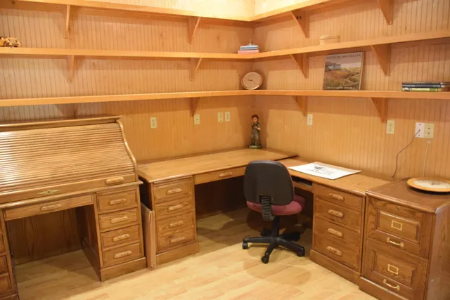 a bathroom with a sink and a cabinets