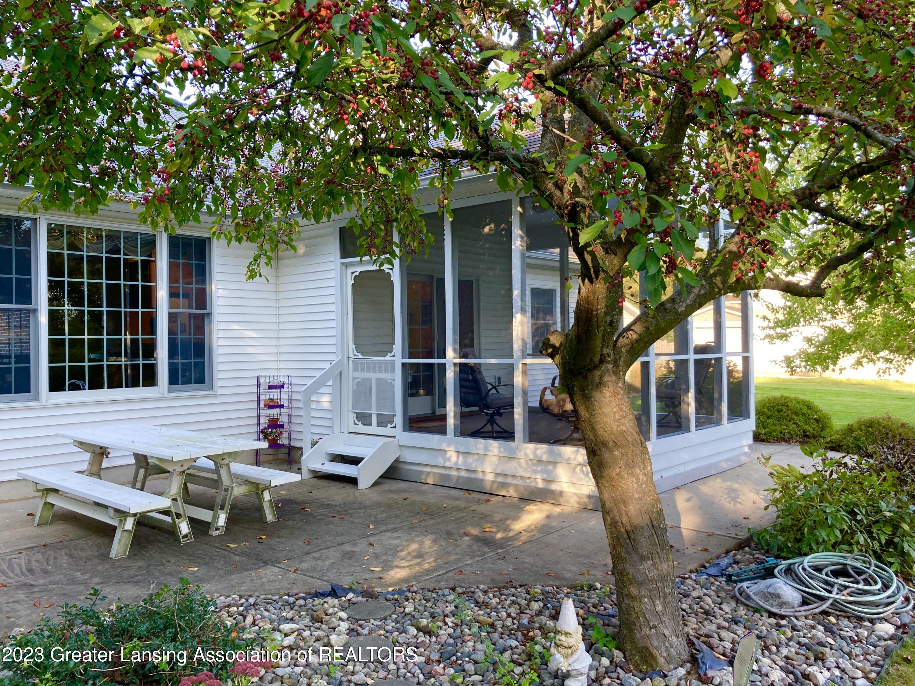 1400 Wildcat Road St. Johns, MI 48879 - Photo 16 of 41 Back patio