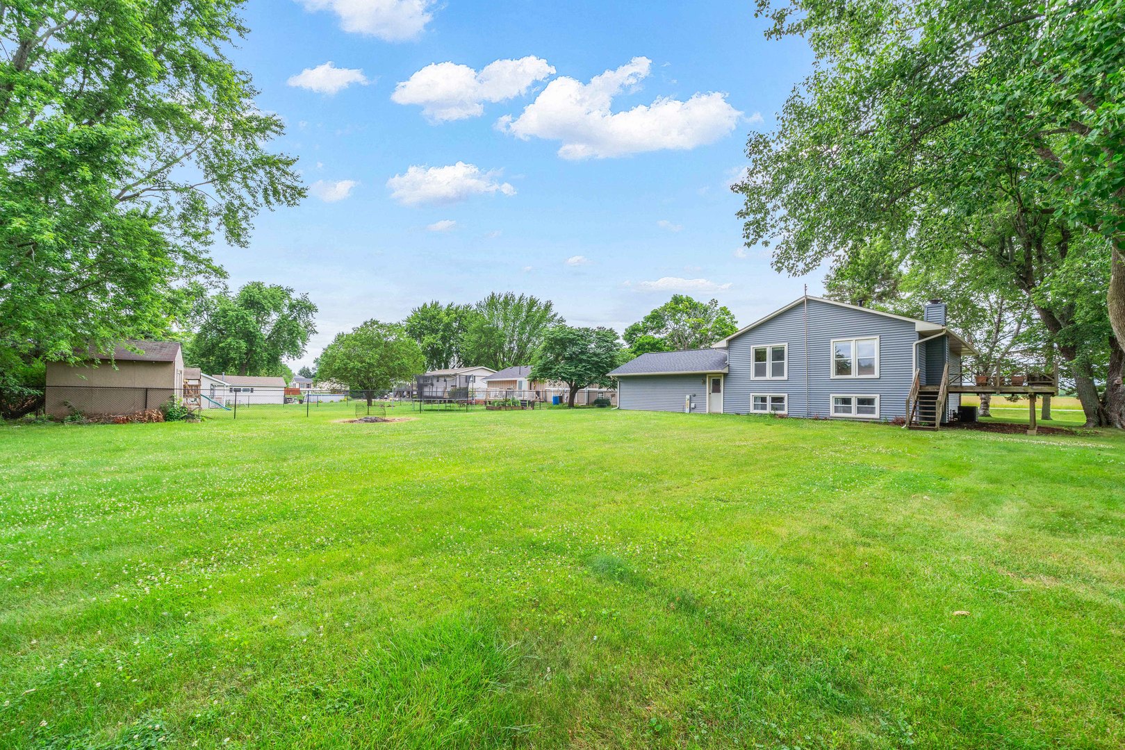 17624 Frazier Road Sandwich, IL 60548 - Photo 21 of 22 a front view of house with yard and green space