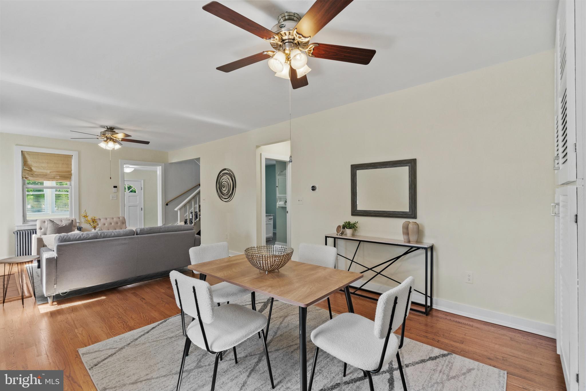 736 Dennis Avenue Silver Spring, MD 20901 - Photo 7 of 34 Dining Room open to Living Room
