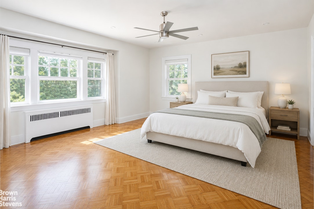 1917 Glenwood Road Brooklyn, NY 11230 - Photo 12 of 22 a bedroom with a bed and a window