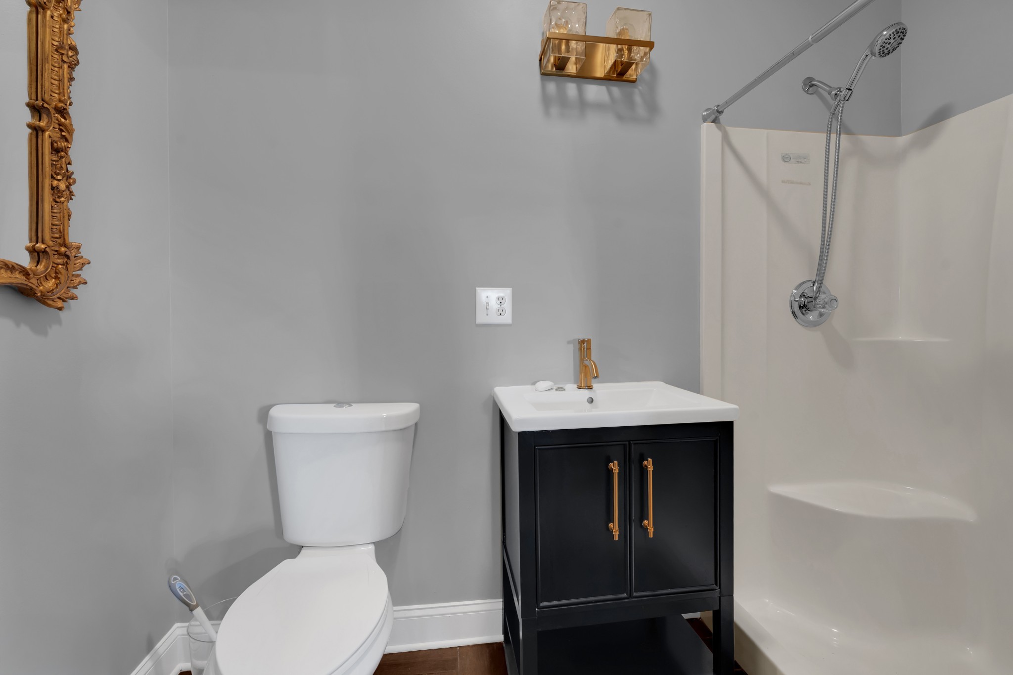 1191 Knights Church Road Decherd, TN 37324 - Photo 49 of 58 a bathroom with a sink toilet and shower