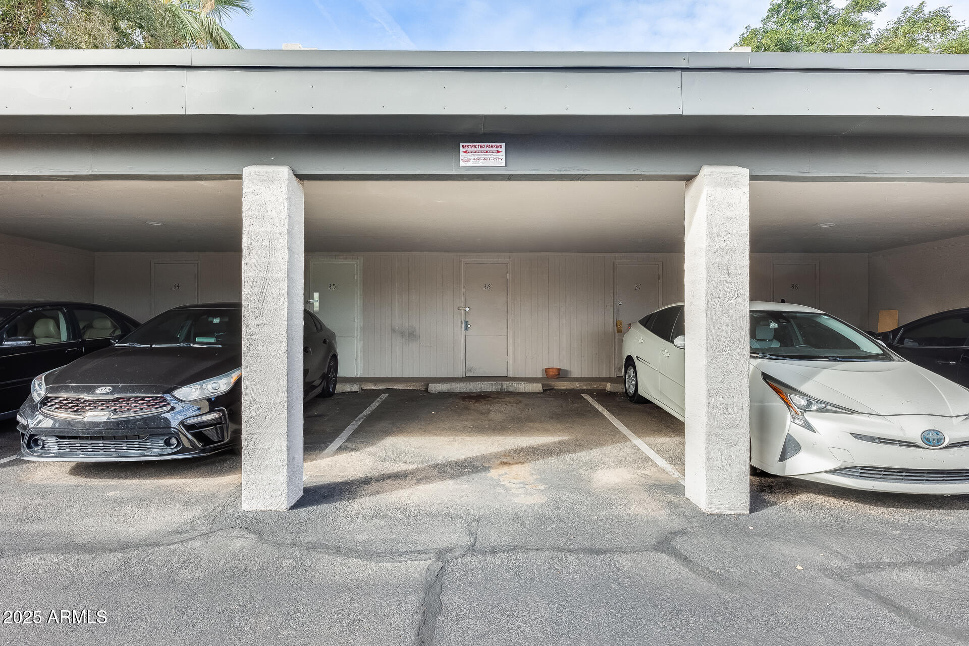 1024 East Osborn Road, Unit A Phoenix, AZ 85014 - Photo 17 of 20 a view of a car parking garage