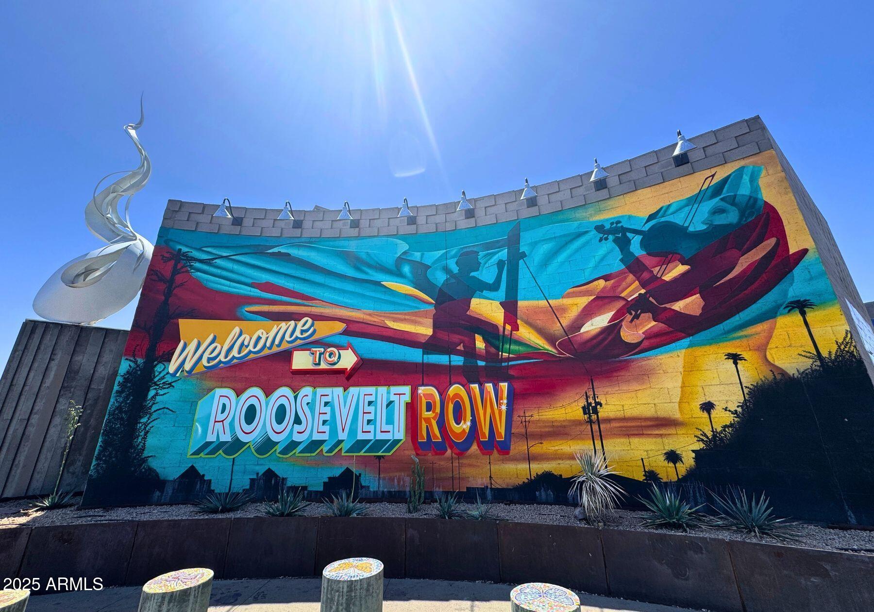 1024 East Osborn Road, Unit A Phoenix, AZ 85014 - Photo 18 of 20 a sign that is on the wall of building