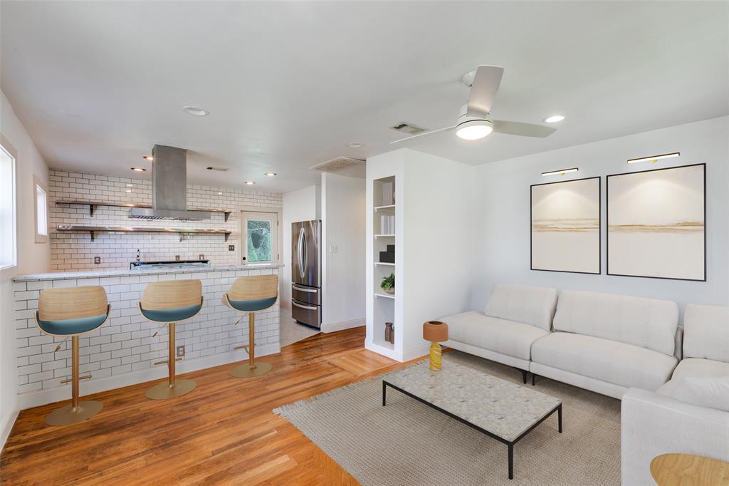 2012 Payne Avenue, Unit A Austin, TX 78757 - Photo 10 of 33 another view of the great open concept of kitchen living area