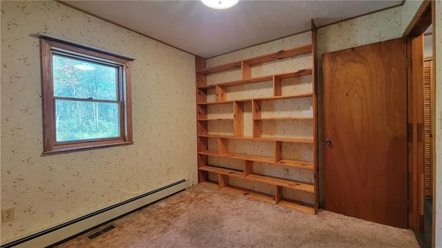 a view of empty room