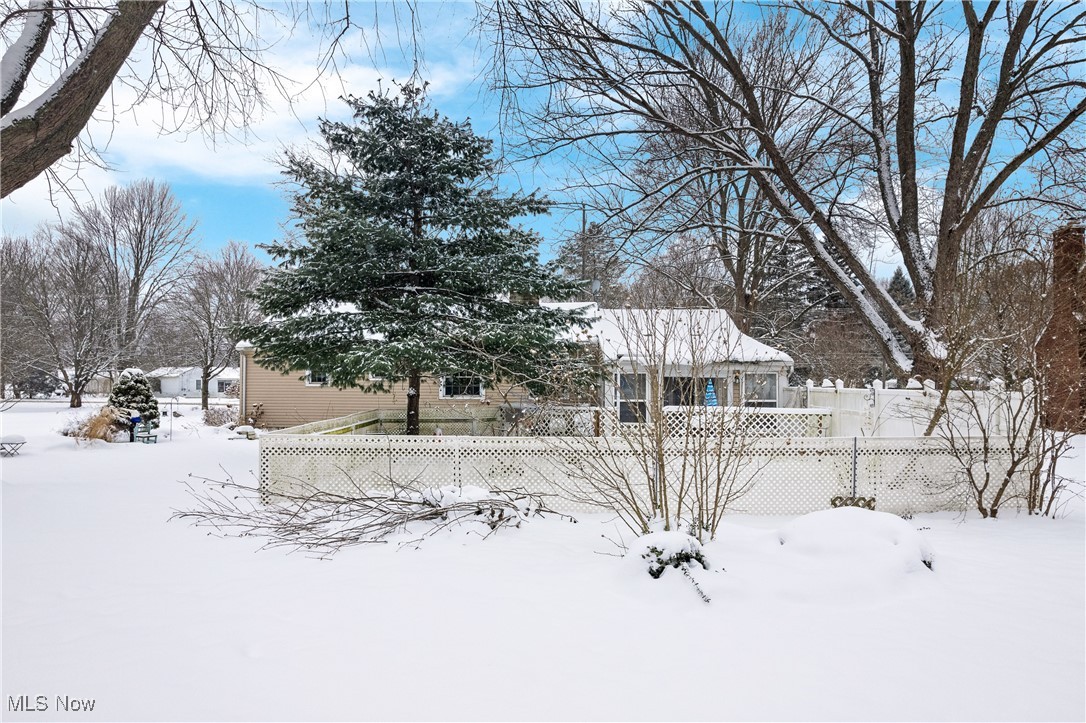 3589 Center Road Perry, OH 44081 - Photo 28 of 31 View of yard covered in snow