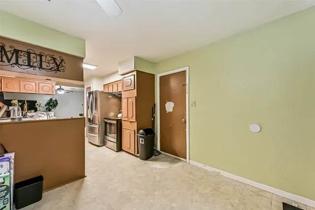 a view of a storage & utility room