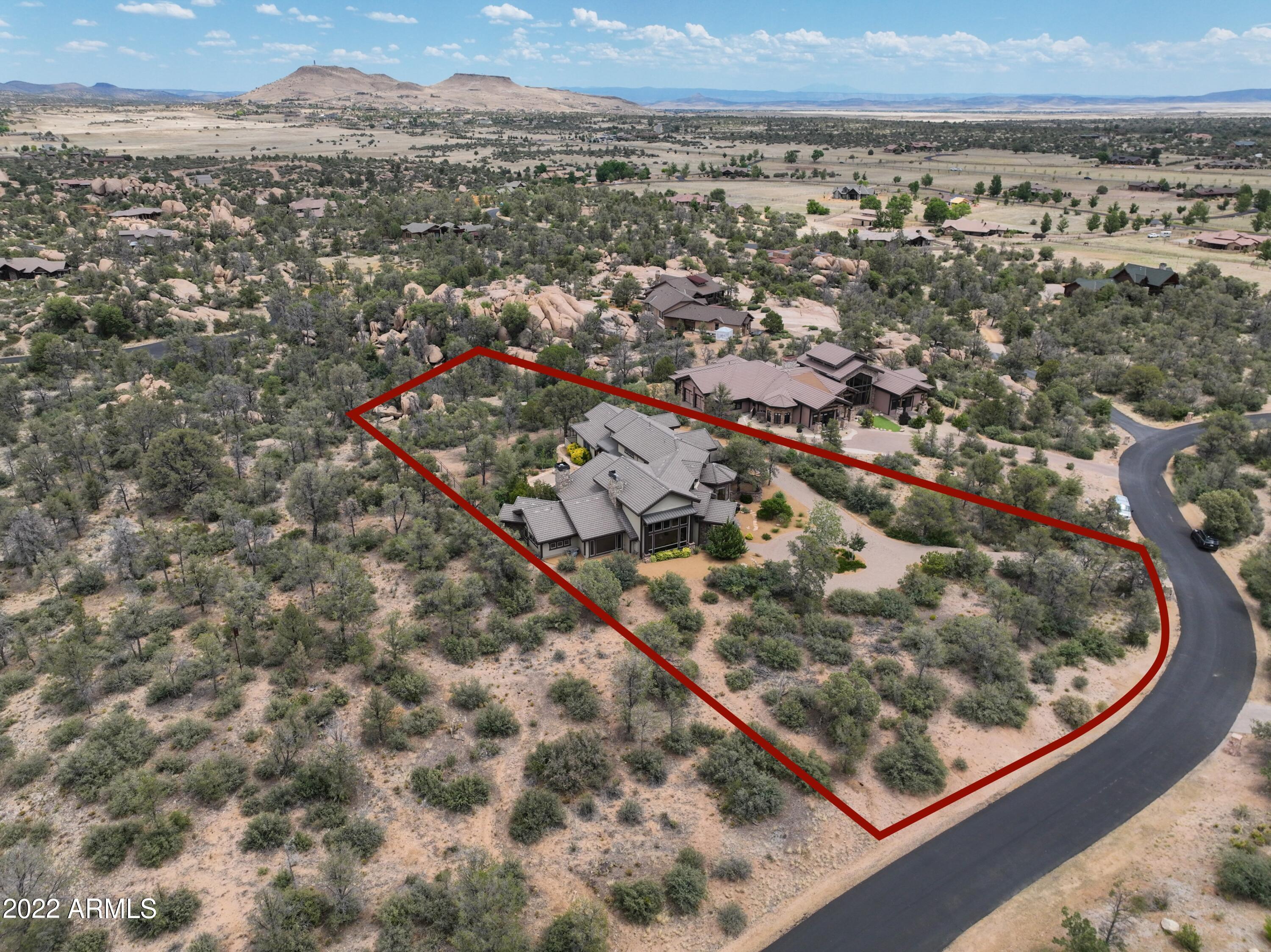4390 Fort Bridger Road Prescott, AZ 86305 - Photo 63 of 83 062_Aerial Overview
