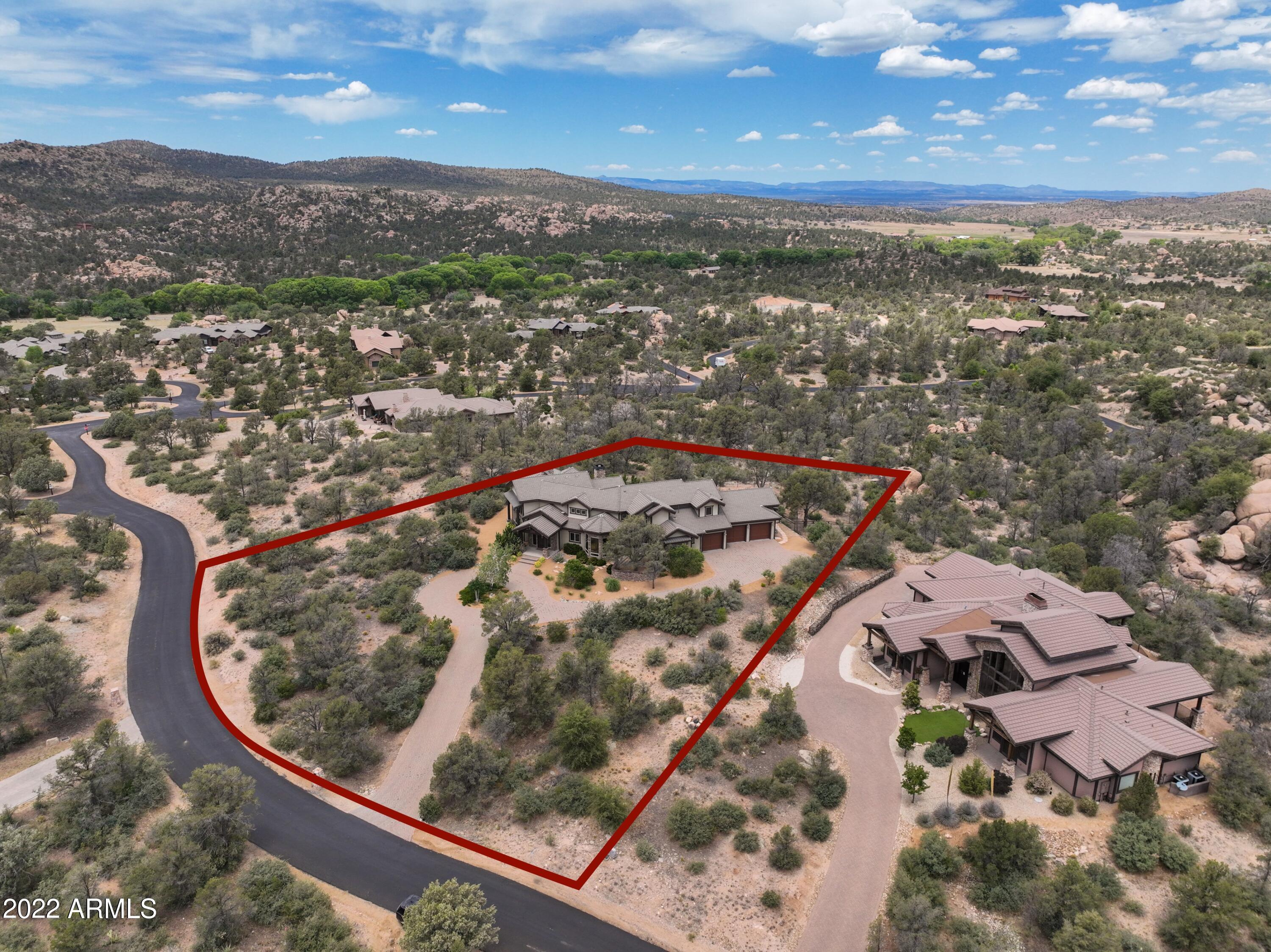 4390 Fort Bridger Road Prescott, AZ 86305 - Photo 66 of 83 003_Aerial Overview