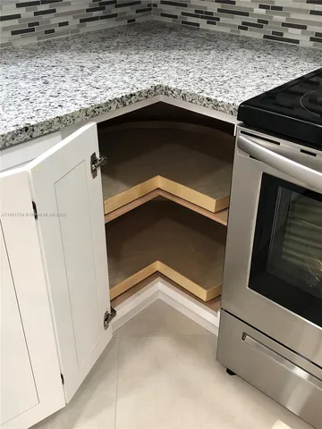 a close view of stove