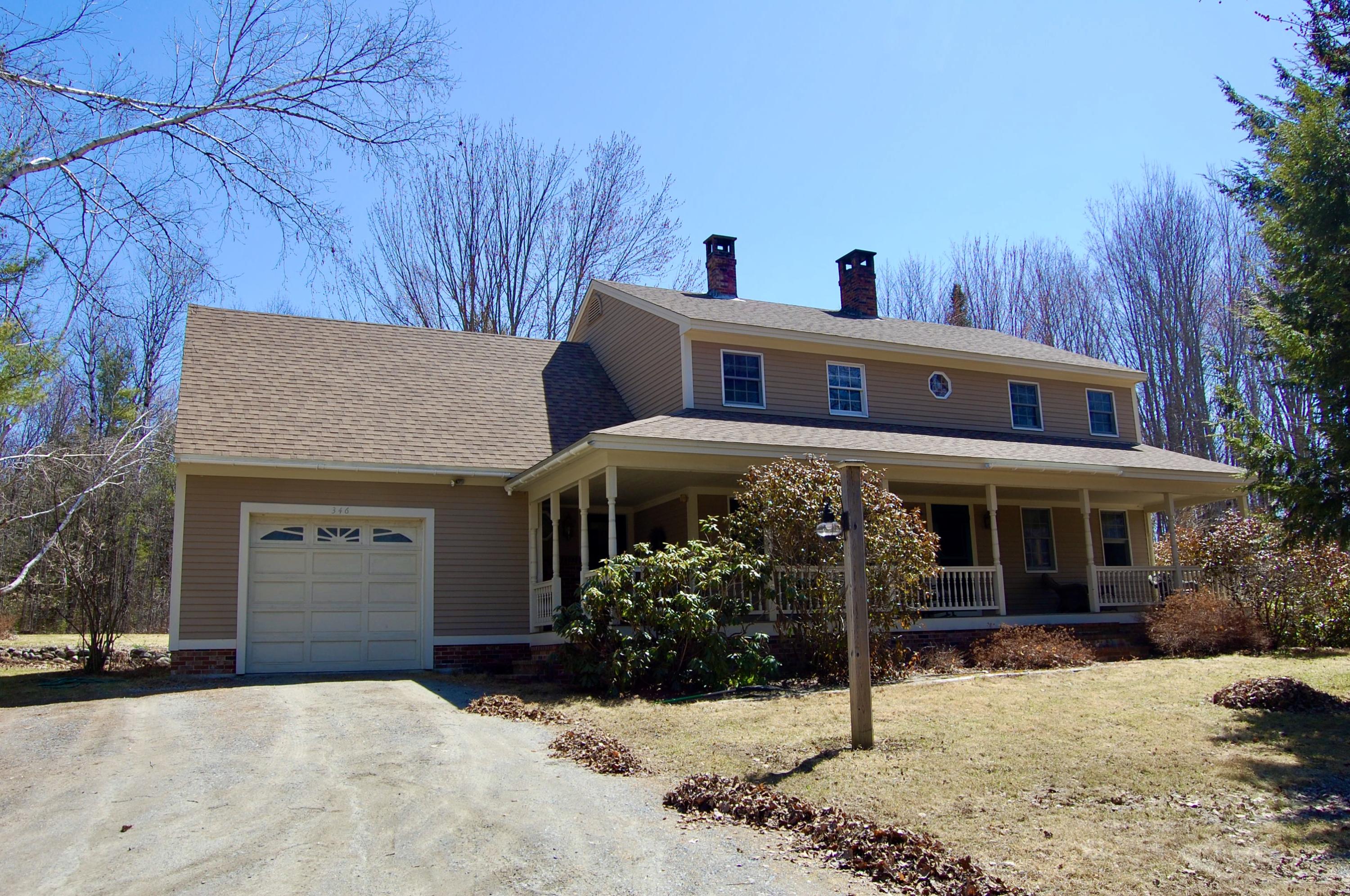346 Cape Cod Hill Road New Sharon, ME 04955 - Photo 2 of 67 FrontNice!!!