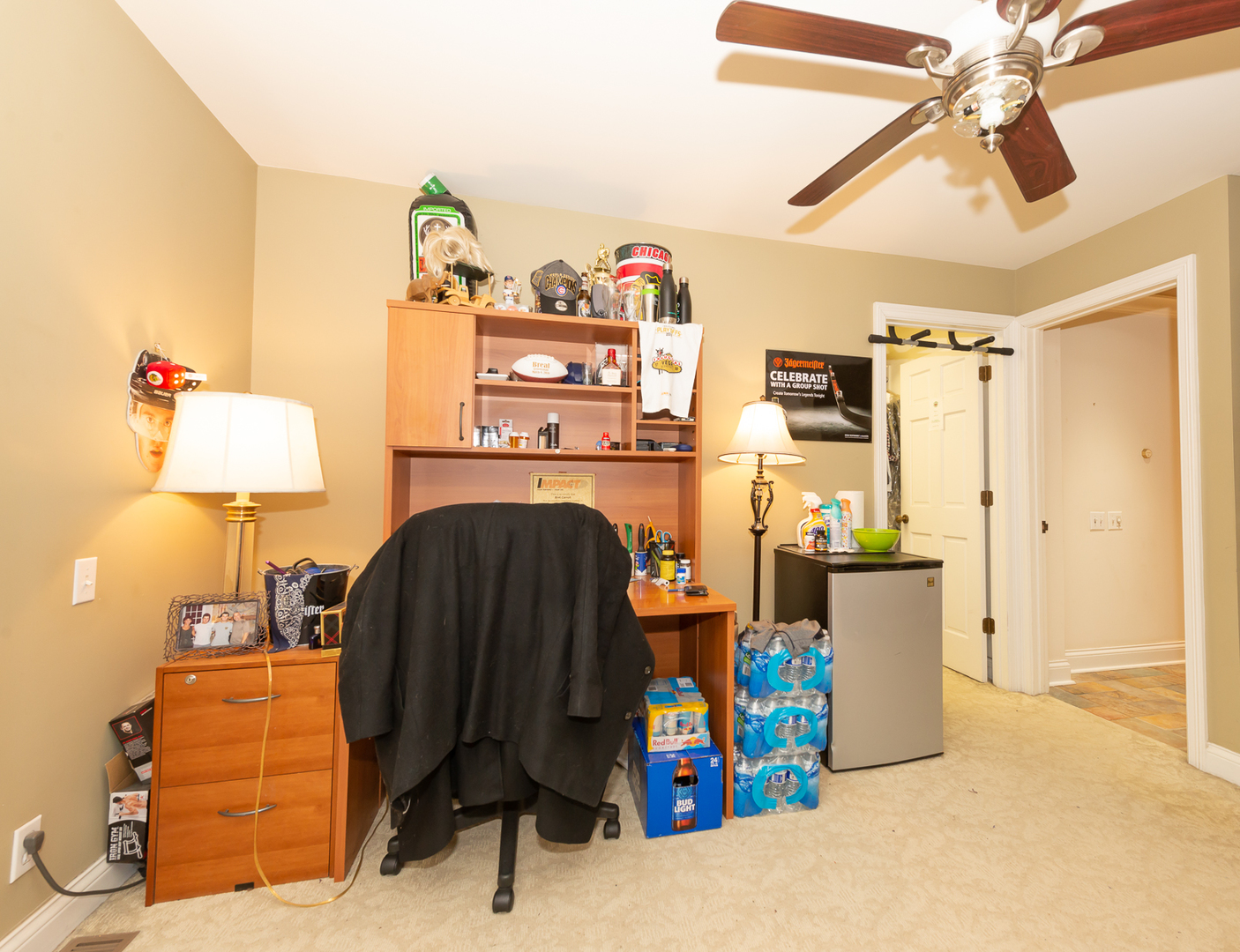1127 West George Street Chicago, IL 60657 - Photo 10 of 16 a living room with furniture and a flat screen tv