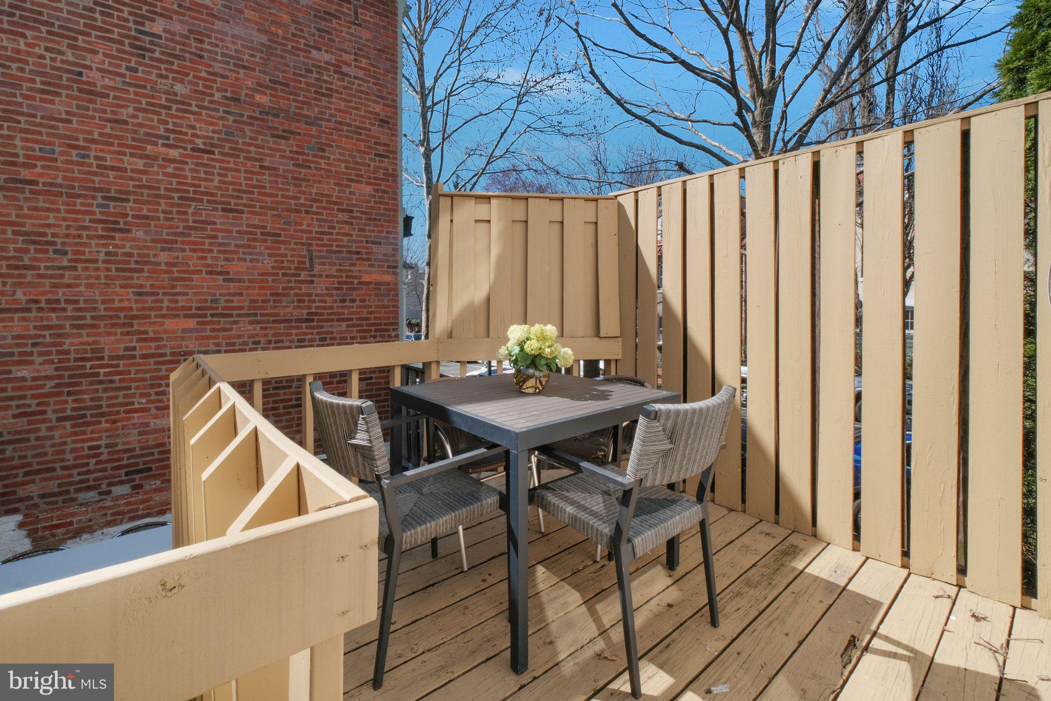 3256 Q Street Northwest Washington, DC 20007 - Photo 19 of 20 a view of outdoor seating