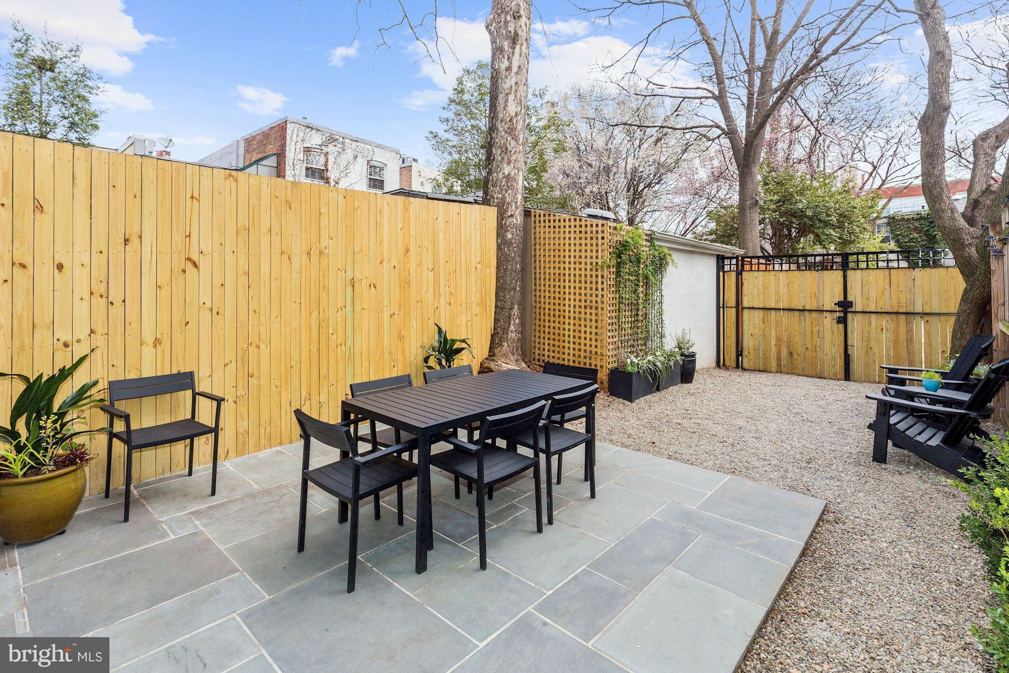 708 9th Street Southeast Washington, DC 20003 - Photo 15 of 17 Brand New Private back Patio