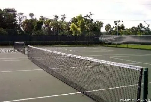 a view of a tennis court