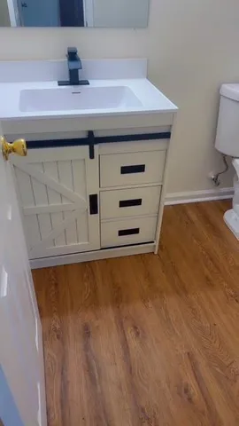 a view of a kitchen sink