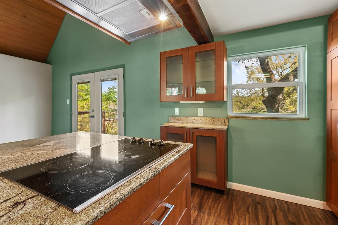 4301 Stearn's Lane Austin, TX 78745 - Photo 19 of 39 a kitchen with sink and wooden floor