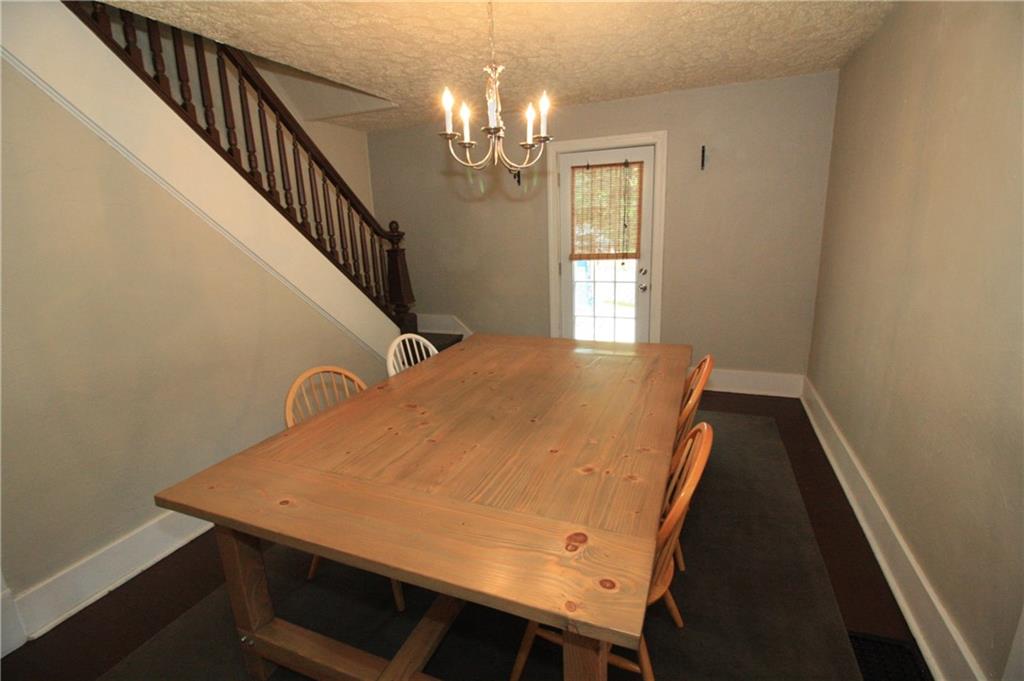 Gather with family or friends in the dining room and then filter out to your large deck for some fresh air and more entertaining options.
