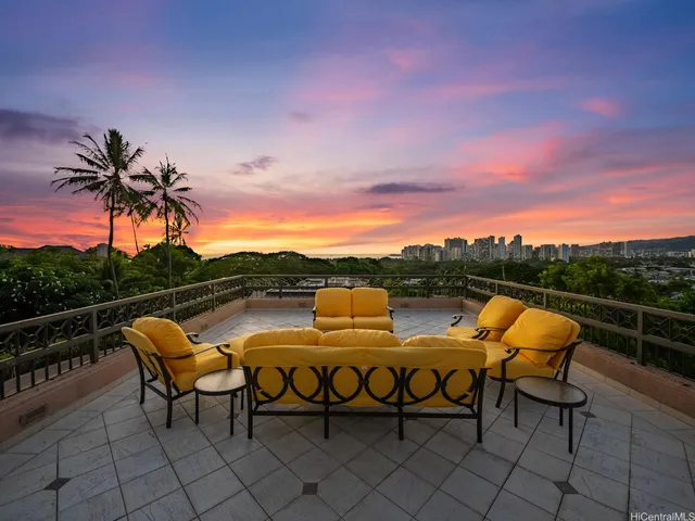 a view of a couches in a patio