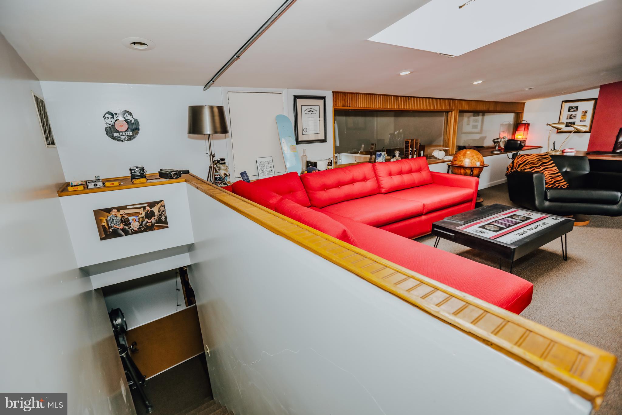 933 Rose Street Harrisburg, PA 17102 - Photo 30 of 98 a room with furniture pool table and flat screen tv