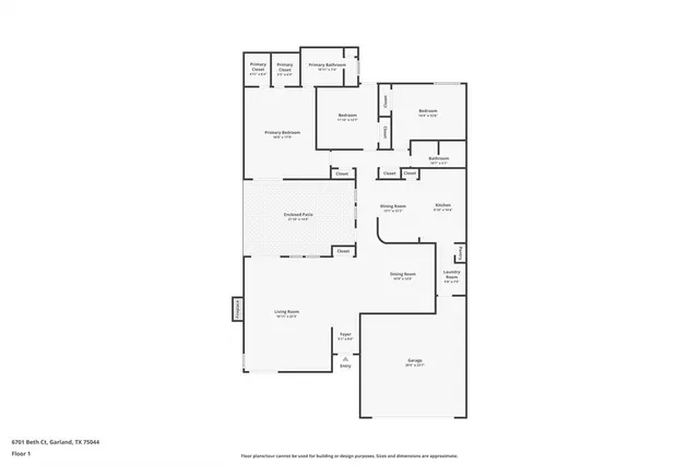 $539,000 | 6701 Beth Court, Garland, TX 75044