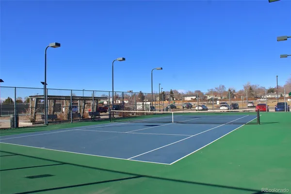 a view of a tennis court