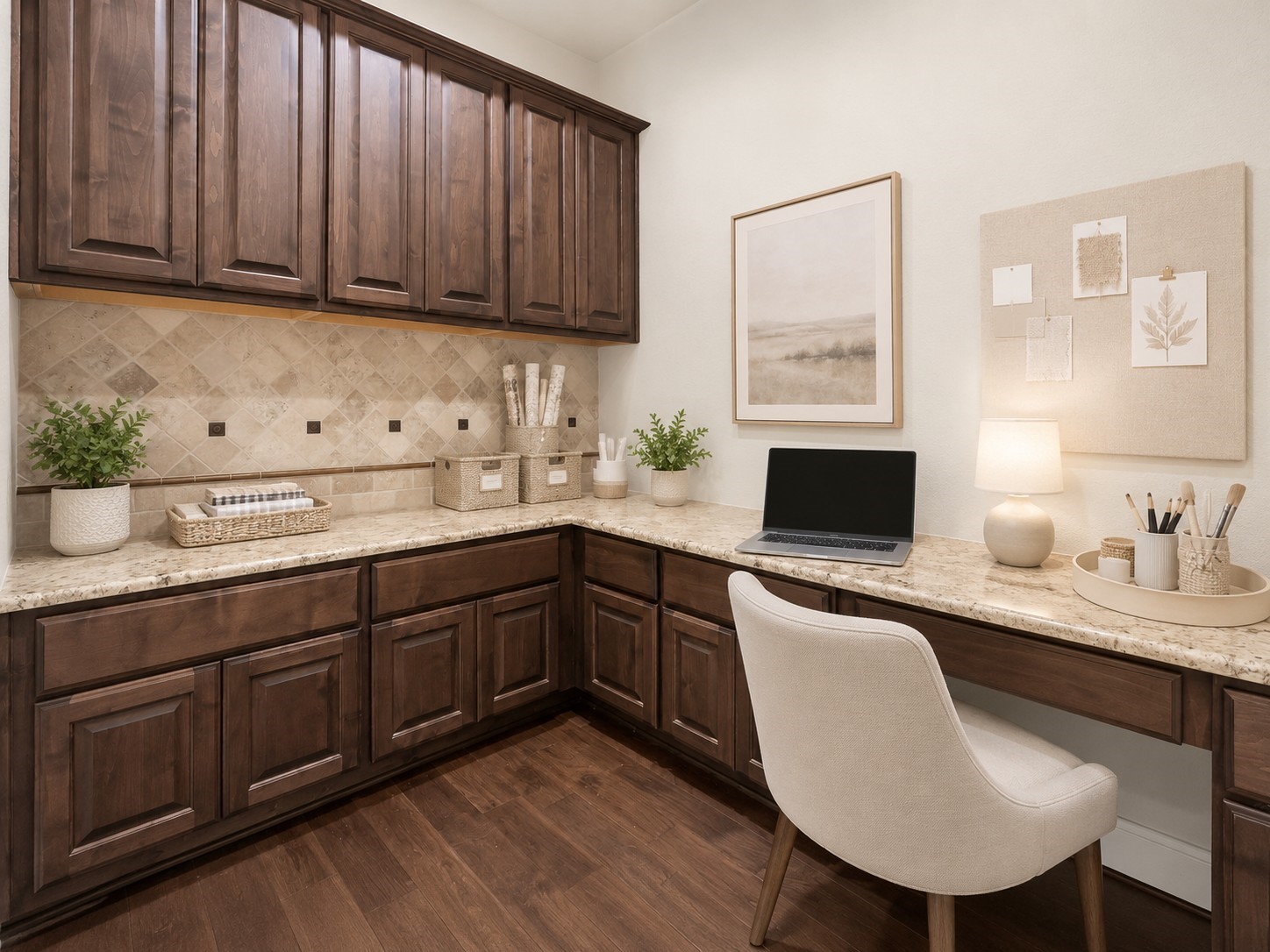 4022 Sabine Valley Trail Spring, TX 77386 - Photo 22 of 46 Versatile second home office offering the perfect space for a craft room, hobby area, or private workspace. Virtually staged to show the room’s potential.