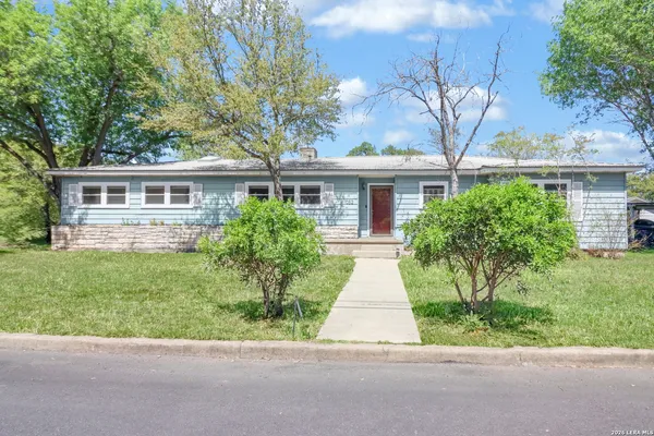 front view of house with a yard