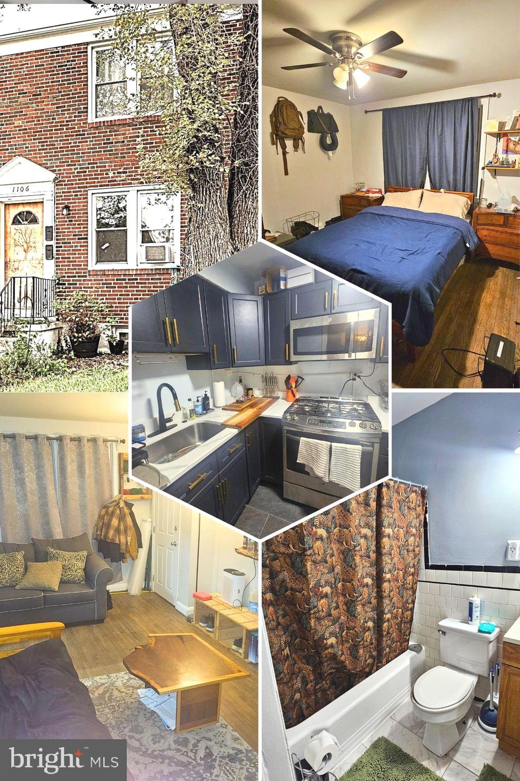 1106 Meridene Drive Baltimore, MD 21239 - Photo 1 of 9 a view of a living room and kitchen with a sink